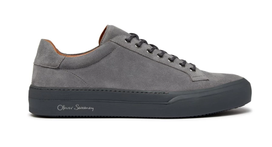 Oliver Sweeney Men's Penacova Grey Luxury Dress Shoes
