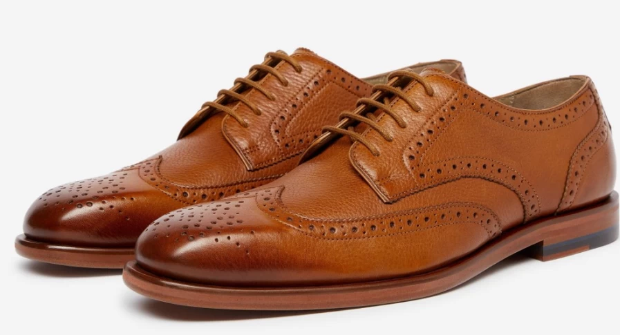 Oliver Sweeney Men's Chedworth Tan Leather Dress Shoes
