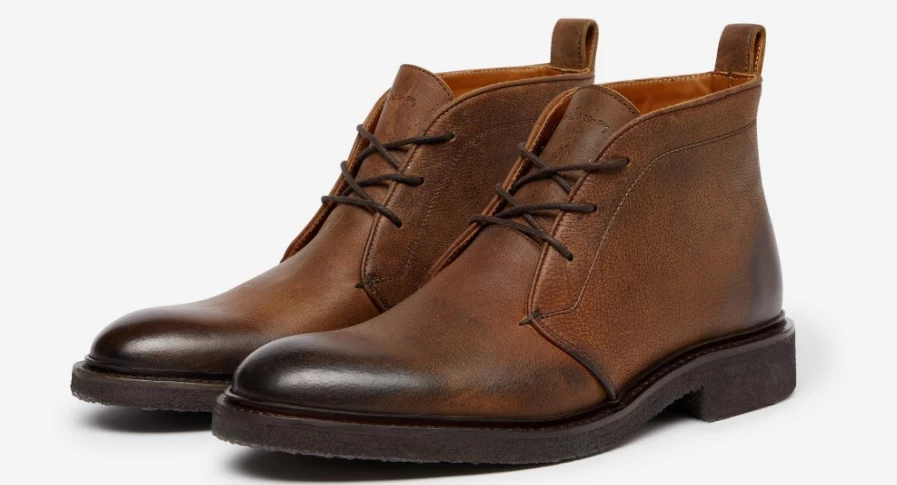 Oliver Sweeney Men's Bogada Brown Leather Dress Shoes