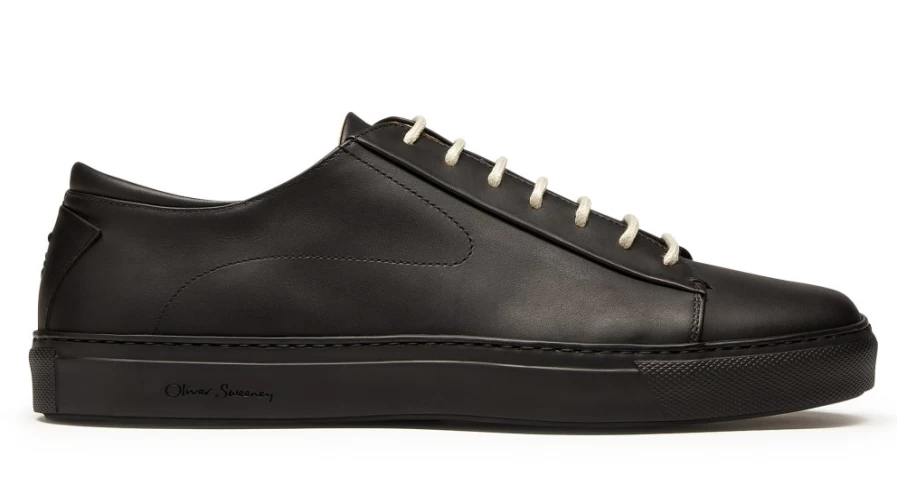 Oliver Sweeney Men's Sirolo Nero Leather Dress Shoes – Premium Italian Formal Footwear for Men