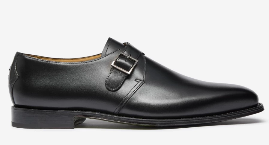 Oliver Sweeney Men's Idbury Black Leather Dress Shoes
